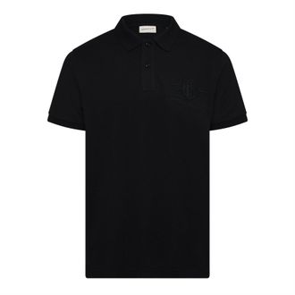 GANT Mens Reg Tonal Shield in BLACK - Size X-Large