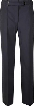 Prada Broeken, Dames, Blauw, M, Chinos