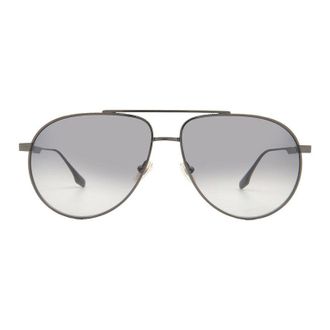 Victoria Beckham VB242S043 Aviator Full Rim Sunglasses - Gray