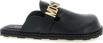 Moschino Leather Sabots