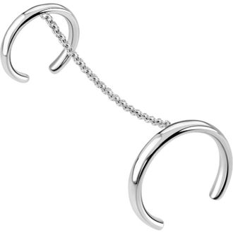 Lucy Quartermaine Full Finger Ring in Sterling Silver at Nordstrom, Size 8.5