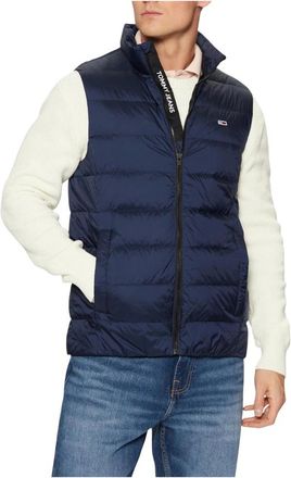 Tommy Jeans TJM LT Down Ext Vest - Heren - Bodywarmers - Blauw - M - Jassen