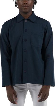 A.P.C. A.p.c., Jassen, Heren, Blauw, M, Katoen, Heren Katoenmix Charlie Jas