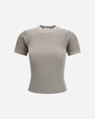 Rier Short-sleeve ribbed T-shirt Female M