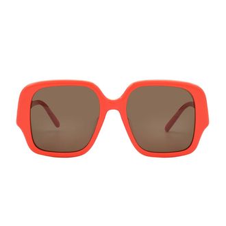 Loewe Brown Square Ladies Sunglasses LW40134U 42E 54