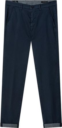 Mason's New York Chino - Heren - Chinos - Blauw - M - Katoen - Broeken
