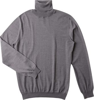 Zanone Turtleneck - Heren - Coltruien - Grijs - 2XL - Wol - Truien & Vesten