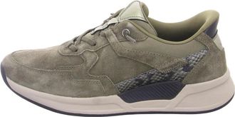 Gabor Rollingsoft Sneaker - Dames - Schoenen - Groen - Maat: 40 1/2 EU Leer