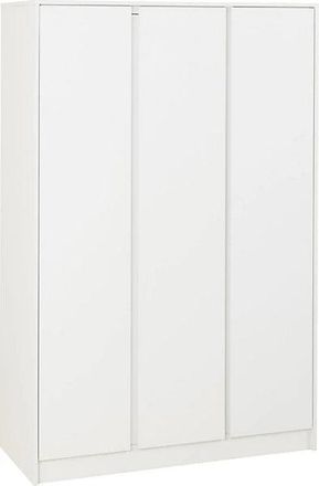 Seconique MALVERN 3 DOOR WARDROBE - WHITE - SECONIQUE | TJ Hughes