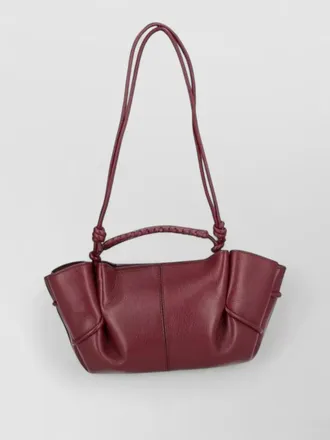 Hereu leather shoulder bag