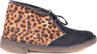 Clarks Enkellaarsjes - Dames - Enkellaarsjes - Zwart - 36 EU - Leer - Schoenen