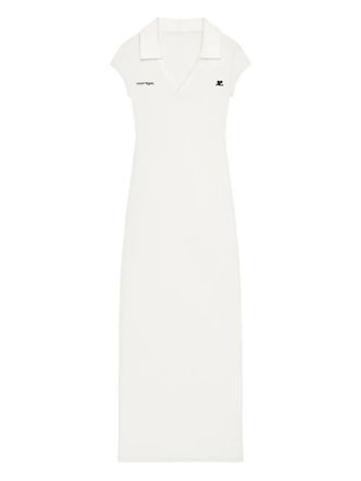 Courr&egrave;ges Sports Polo Long Dress
