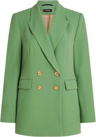 King Louie Dames, Jassen, Groen, Maat: XL Leer