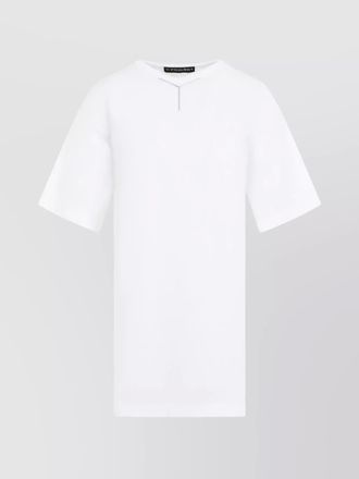 Y / Project chrome cotton t-shirt oversize sleeves