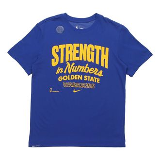 Nike Golden State Warriors Mantra Dri-FIT NBA Short Sleeve Blue CK8806-495