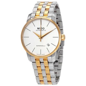 Mido Baroncelli II Automatic White Dial Mens Watch M86009761