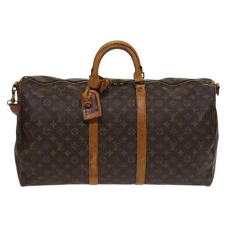 Louis Vuitton Tweedehands Canvas Louis Vuitton tassen - Dames - Pre-owned - Bruin - Maat: ONE Size Leer
