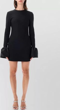 Rotate frill-sleeve mini dress