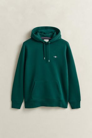 GANT Men Shield Hoodie (M) DEEP FOREST GREEN