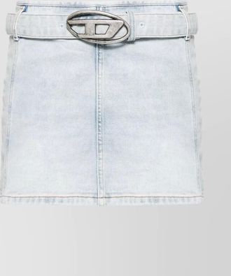 Diesel denim low-rise mini skirt
