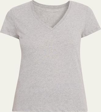 Majestic Filatures V-Neck Deluxe Organic Cotton T-Shirt