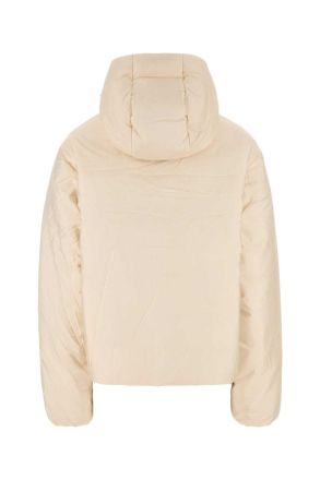 Jil Sander Womens Cream Nylon Blend Down Jacket 278 Piumini