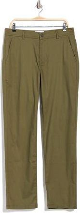Les Deux Como Stretch Cotton Chinos in Lichen Green at Nordstrom Rack, Size 31 X 32