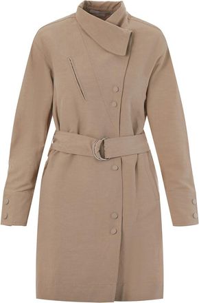 Stella McCartney Stella Mccartney Linen-Blend Mini Dress