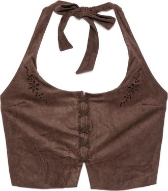 Frankies Bikinis Delilah Tie-detail Bikini Top