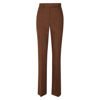 Elisabetta Franchi Pa18667E2 Pantaloni - - Trousers - Donna - Marrone - S