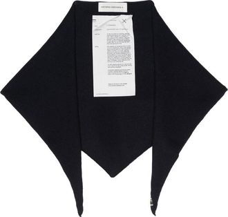 Extreme Cashmere knitted snood scarf - women - Cashmere/Spandex/Elastane/Nylon - One Size - Blue