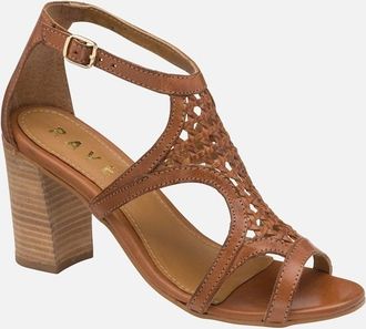 Ravel Womens Coreen Womens Heeled Sandals - Brown - Size: 4