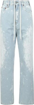 Maison Margiela Straight Jeans - Dames - Regular Fit Jeans - Blauw - W28 - Katoen - Jeans