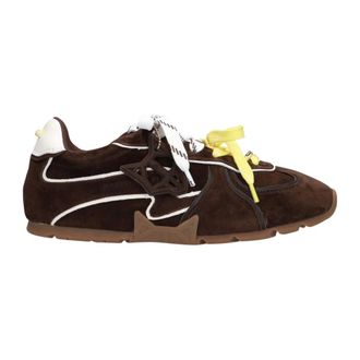 Naked Wolfe Schoenen, Dames, Bruin, 41 EU, Katoen, Adored Sneaker