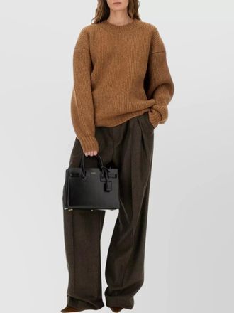 Saint Laurent chunky-knit jumper