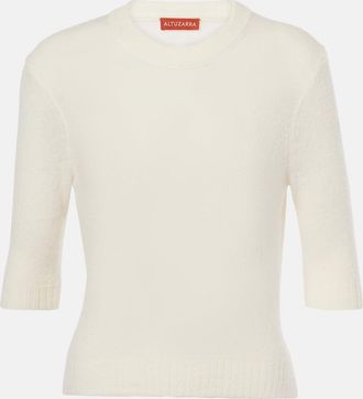 Altuzarra Ty wool and alpaca-blend top