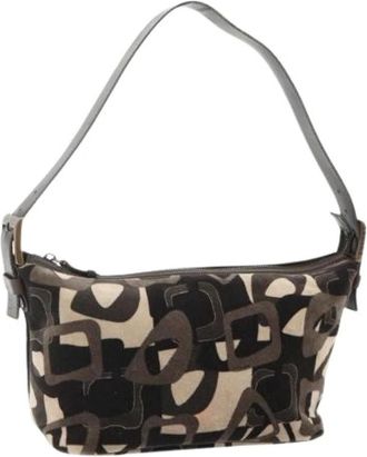 Celine Pre-owned Shoulder Bags, female, Brown, Size: ONE SIZE Pre-owned Vintage Shoulder Bag