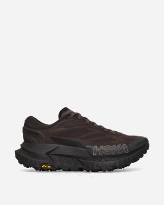 _J.L-A.L_ Hoka Mafate X Sneakers Jet Black / Espresso