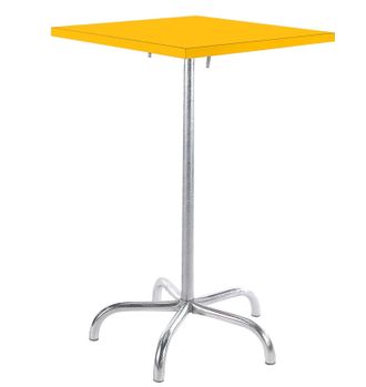 Schubiger M&ouml;bel Metall-Stehtisch S&auml;ntis Quadratisch