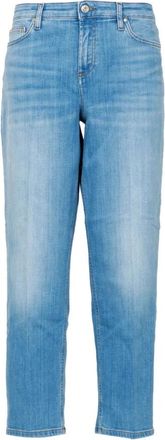 Don the Fuller Lichte Denim Jeans met Delav&eacute; Effect - Dames - Slim Fit Jeans - Blauw - W30 - Denim - Jeans