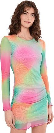 Beach Riot Roma Dress Womens Dress Strawberry Sunset Ombre : SM, Nylon/Spandex