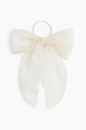 H&M Haargummi mit Schleife - White