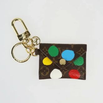 Louis Vuitton Vintage, unisex, Veelkleurig, ONE Size, Pre-owned Canvas Sleutelhouder