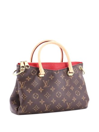 Louis Vuitton Pallas Tote Monogram Canvas with Leather BB shoulder bag - Bruin