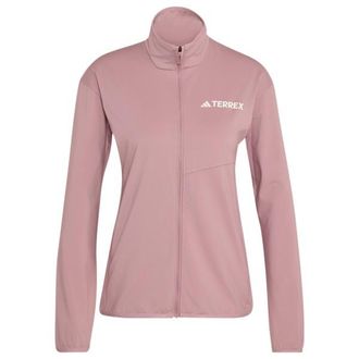 ADIDAS TERREX MT ClimaWarm T Fullzip Fleece Fleecejacke f&uuml;r Damen | rosa