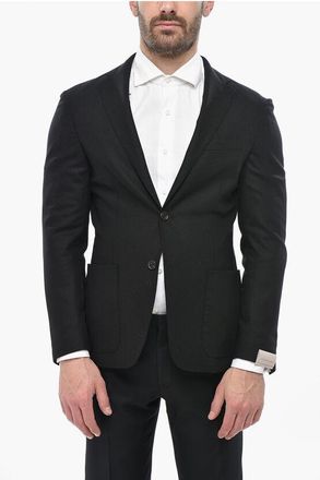 Corneliani Unlined Blazer WHISPER with Patch Pockets size 48