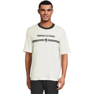 A|X Armani Exchange Hombre, Camisetas, Blanco, Talla: XL
