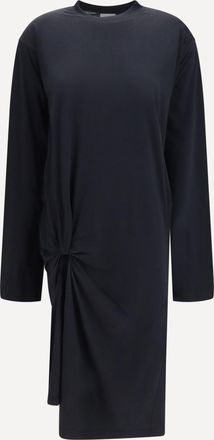 Balenciaga Twisted-knot cotton Dress Female M