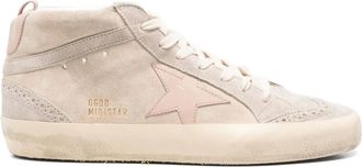Golden Goose Sneakers Mid Star in pelle scamosciata - Toni neutri