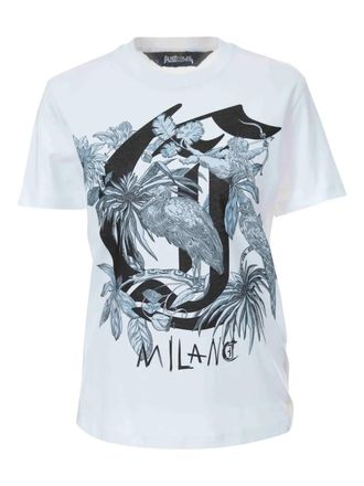 Just Cavalli cotton t-shirt - White